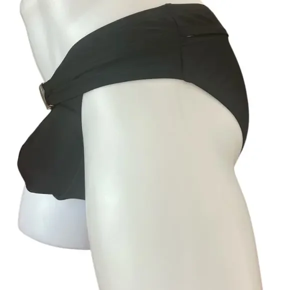 Andrew Christian Wrap Buckle Bikini Black Large - Picture 2 of 13